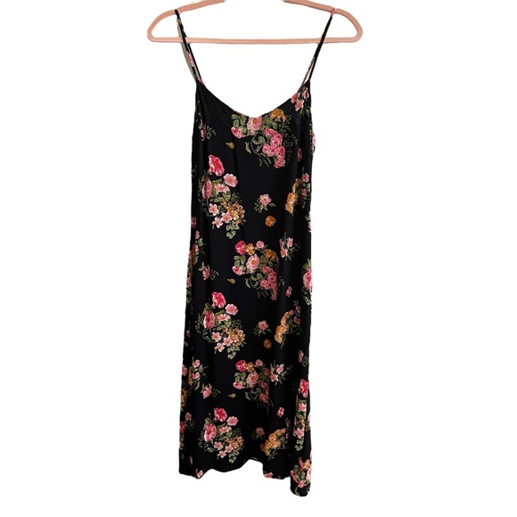 REFORMATION Watson Floral Midi Slip Dress in Carmelina Cottagecore Garden Party - Picture 1 of 13